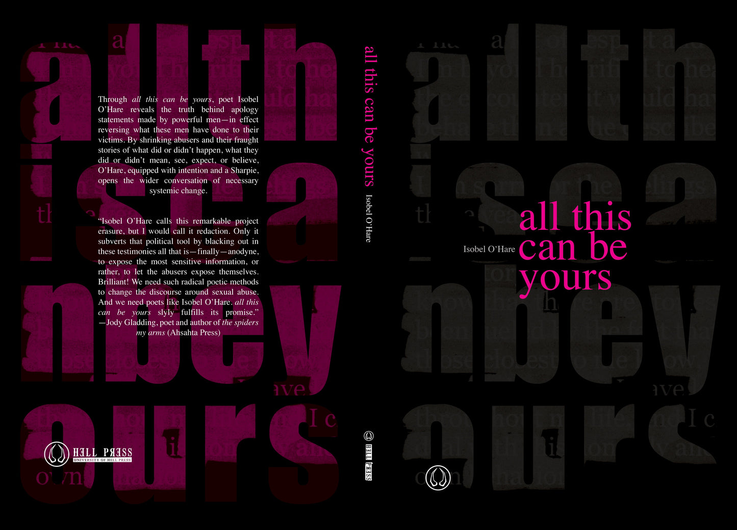 all this can be yours by Isobel O'Hare (paperback edition)