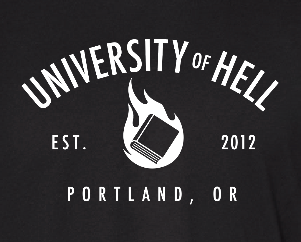 U-Hell Incendiary Book Tee