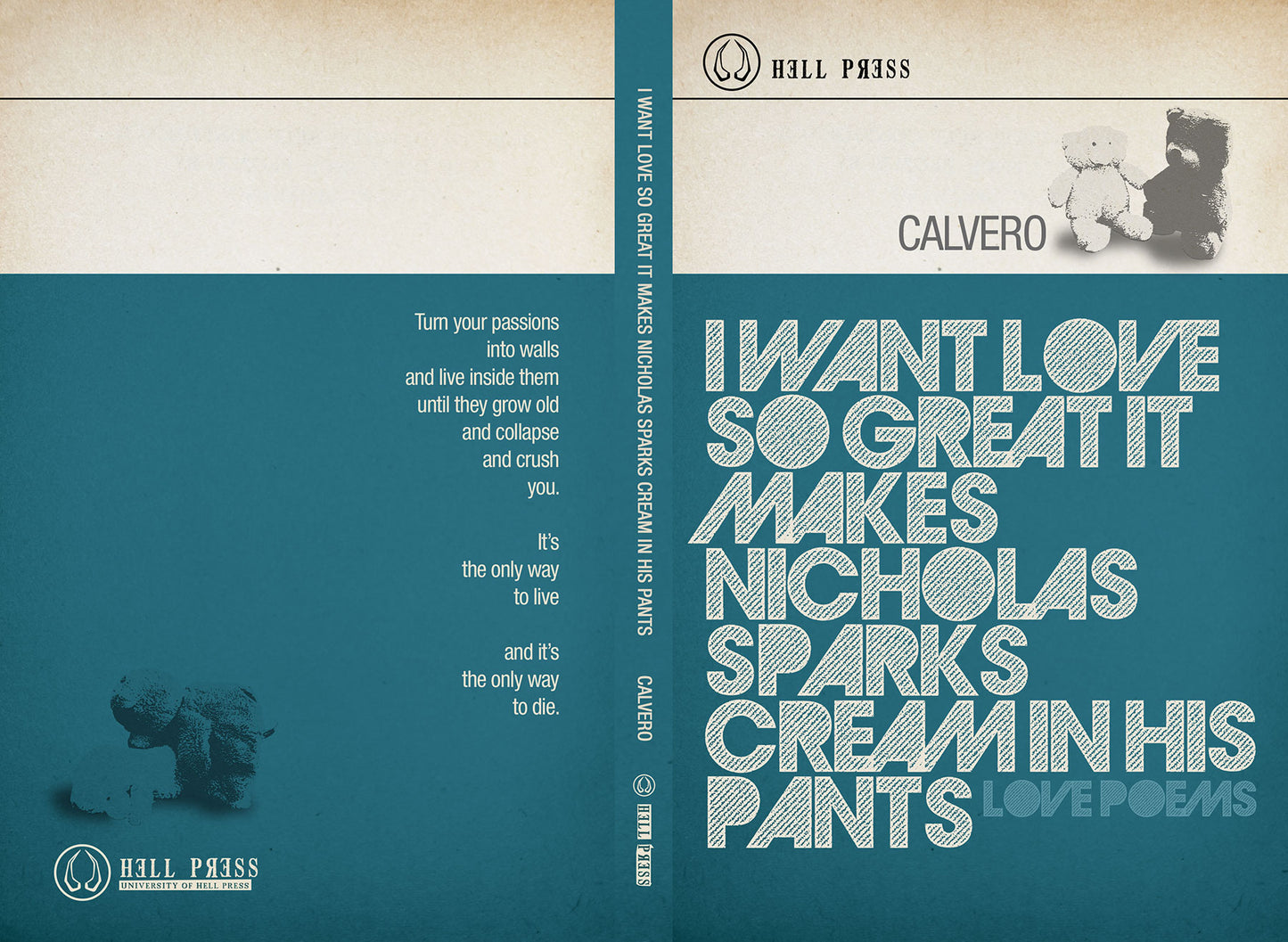 i want love so great it makes Nicholas Sparks cream in his pants by Calvero